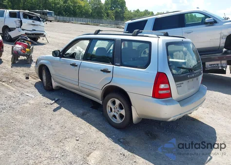 2004 Subaru Forester 2.5Xs from USA, damaged, VIN JF1SG65644H733864